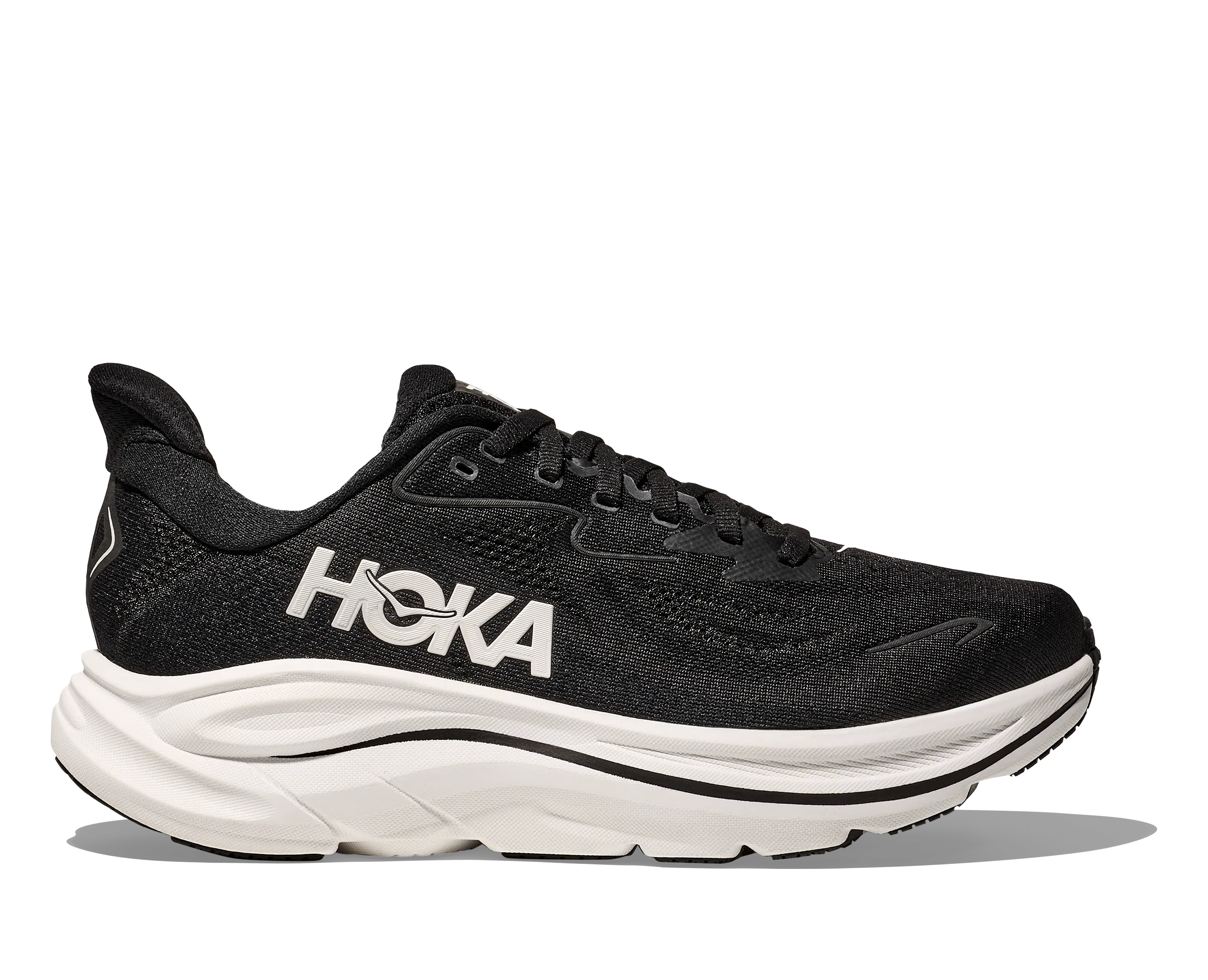 WOMEN'S CLIFTON 10 - B - BWHT BLACK / WHITE