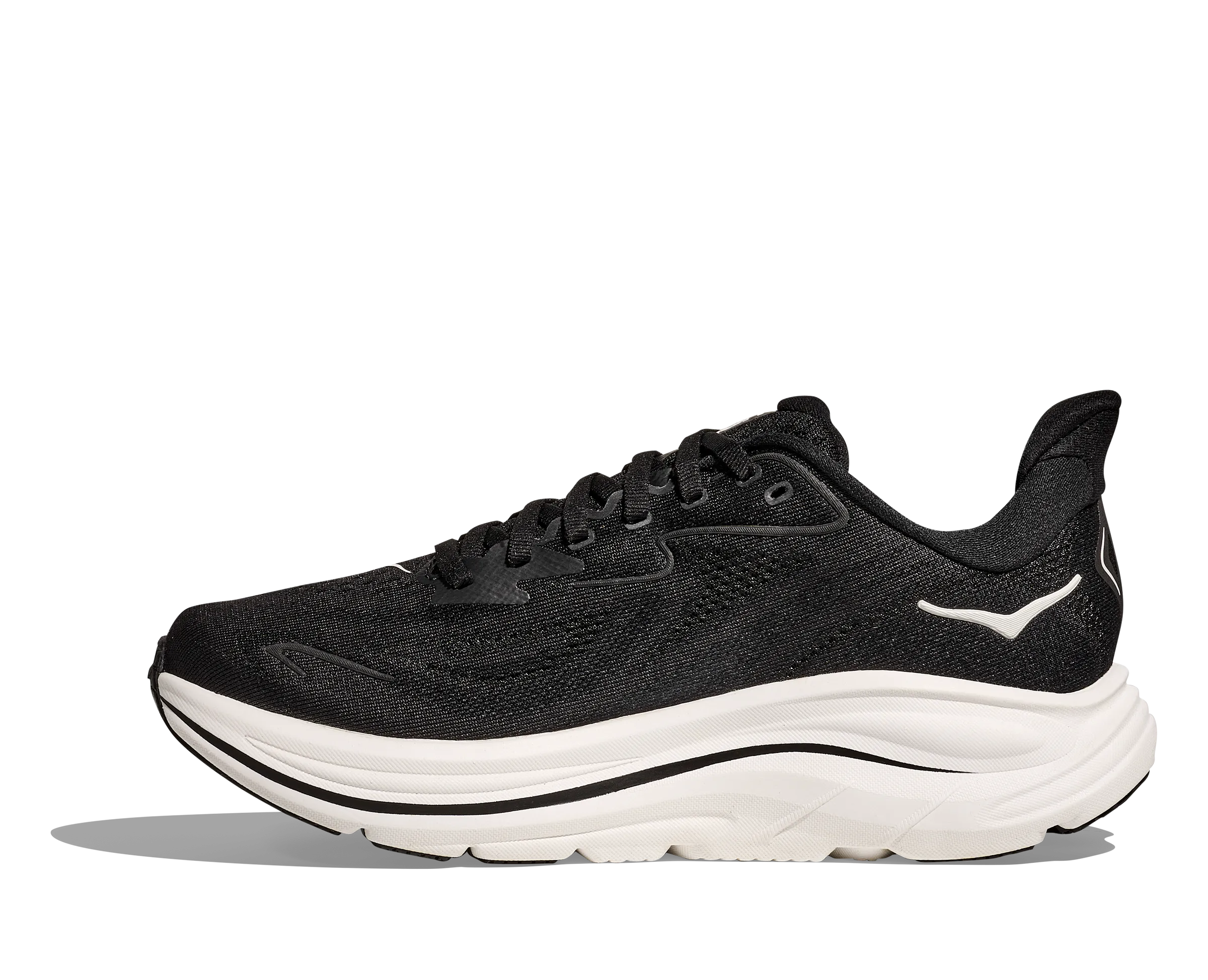 WOMEN'S CLIFTON 10 - B - BWHT BLACK / WHITE