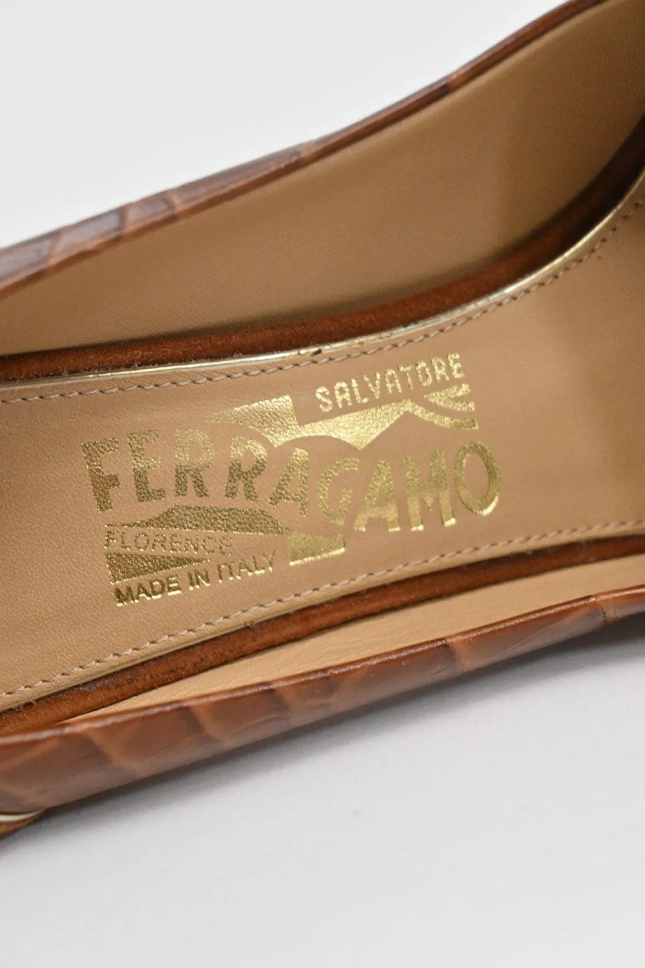 [WS6718] Salvatore Ferragamo | High Heel Pump