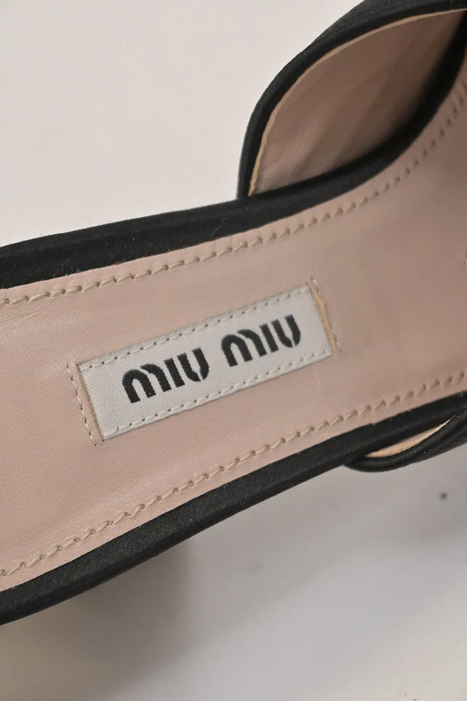 [WS7333] Miu Miu | Mid Heel Pump