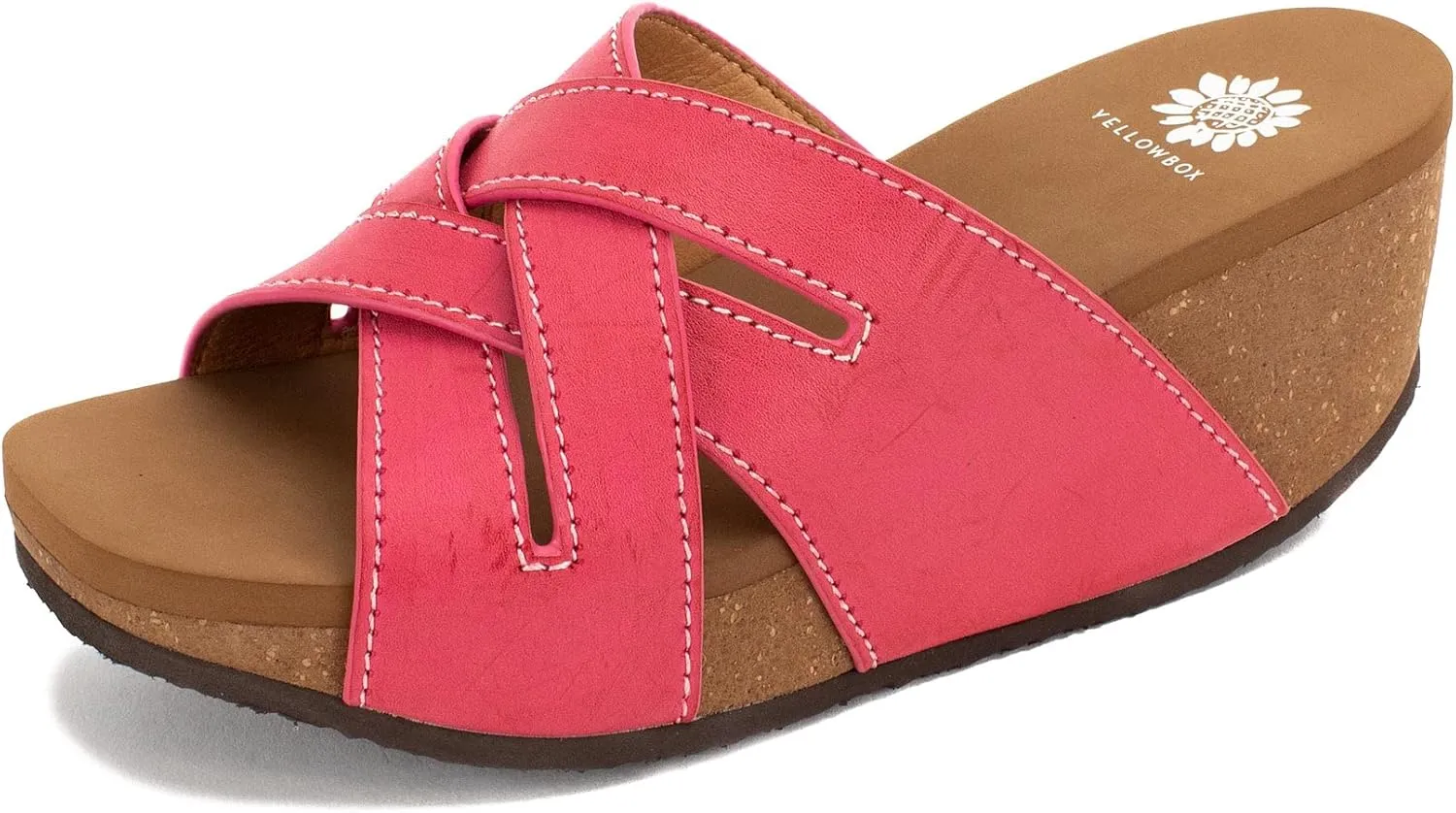 Yellow Box Women's Clever Wedge Sandal
