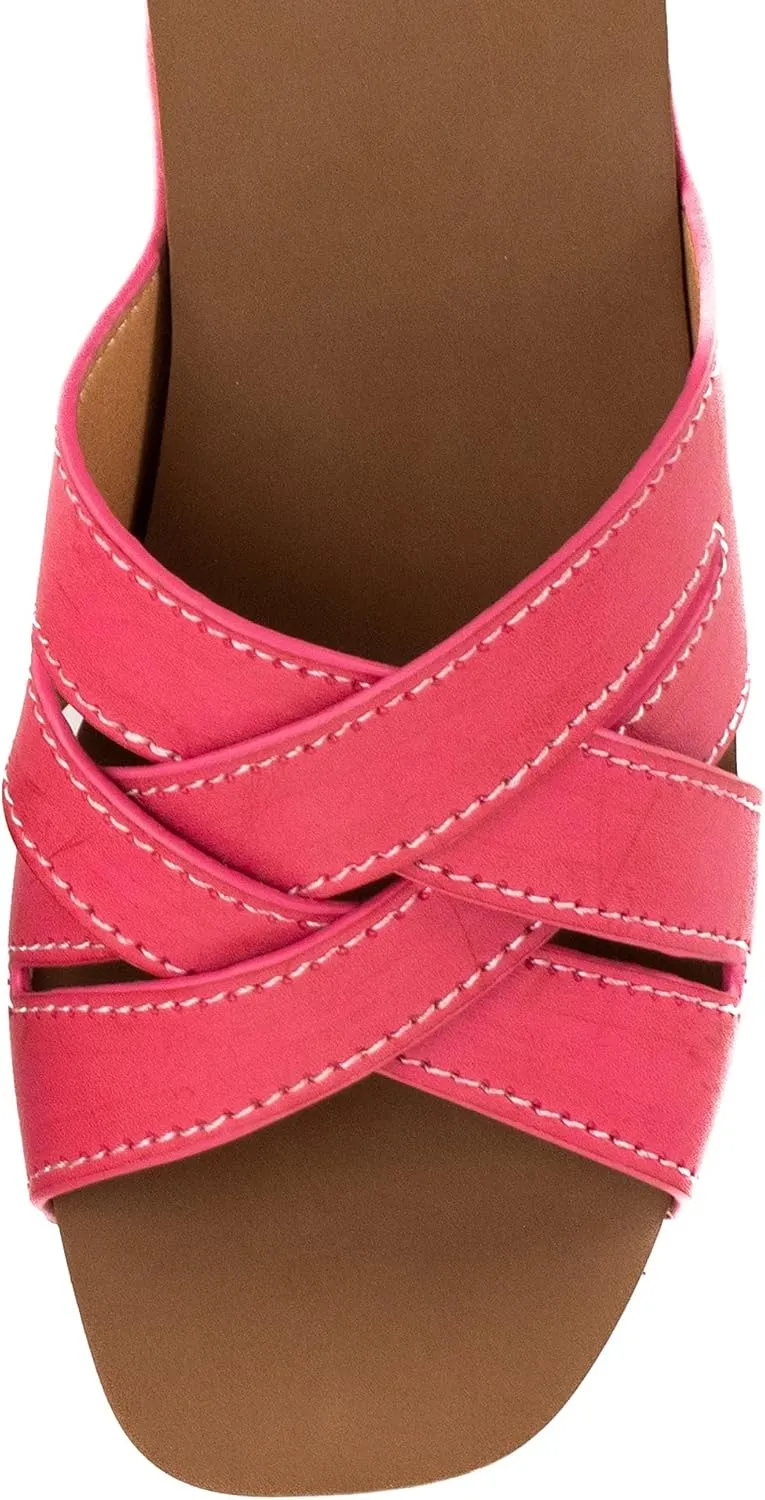 Yellow Box Women's Clever Wedge Sandal